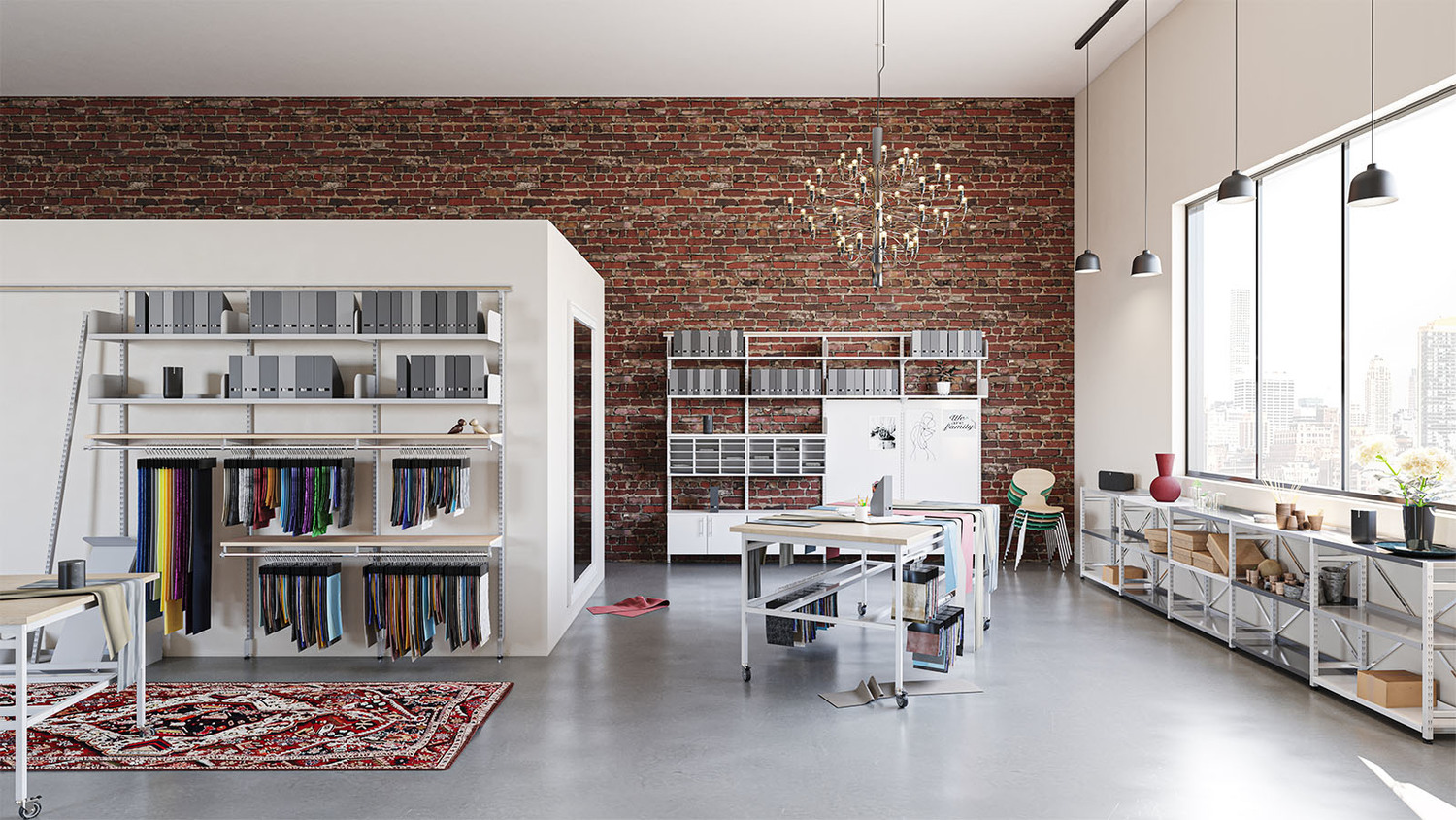The showroom