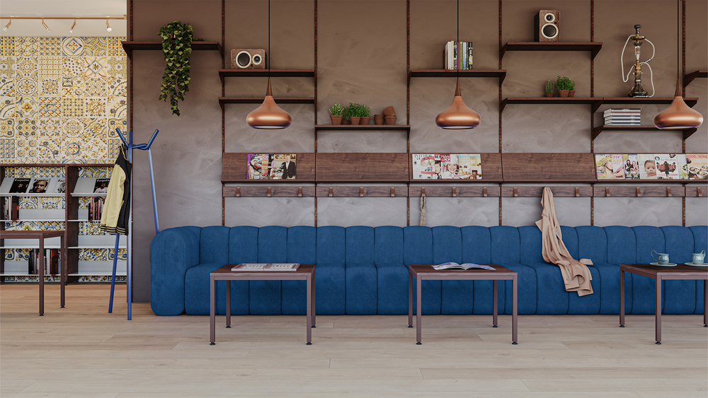 The modern café