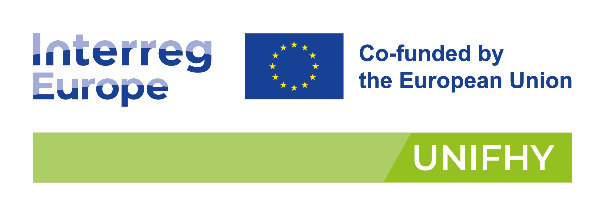 Logotype Interreg Europe UNIFHY.