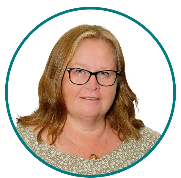 Foto på kvinna (Lena Eckerberg).