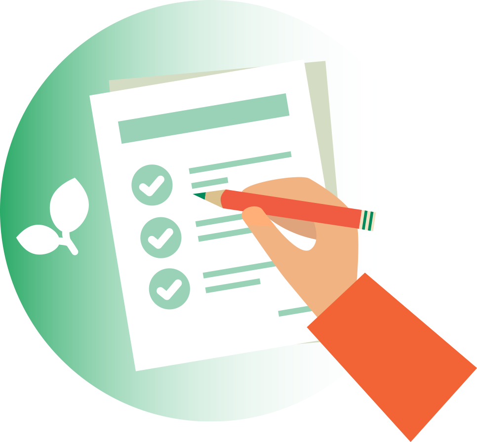 Illustration: checklista.