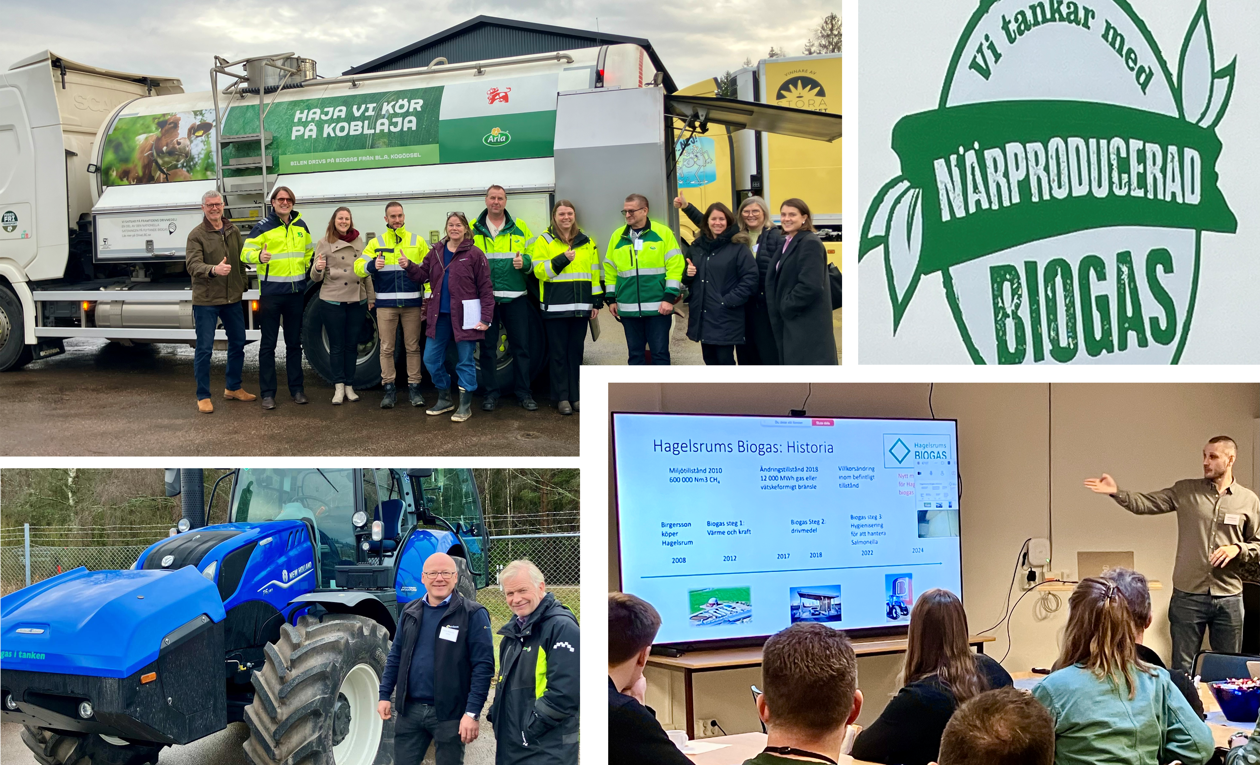 Uppföljning på Biogas Sydosts vinter träff hos More Biogas i Kalmar
