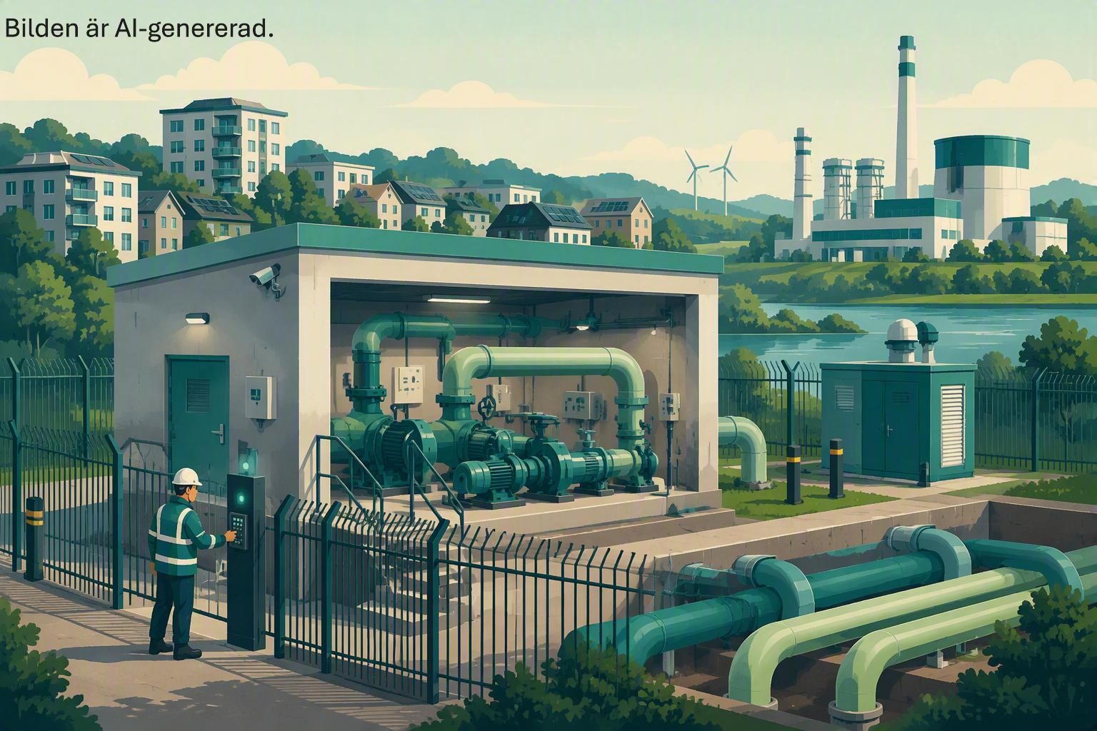 Energimyndigheten: Energiberedskapsklivet – skydd av pumpstationer inom värme/kyla och renovering av värmepannor