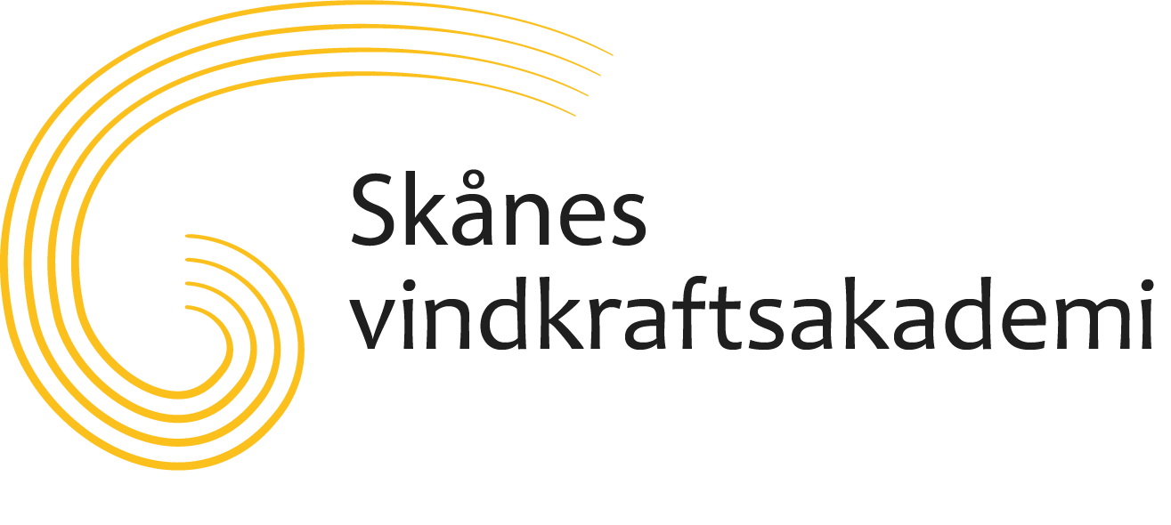 Logotype Skånes vindkraftsakademi.
