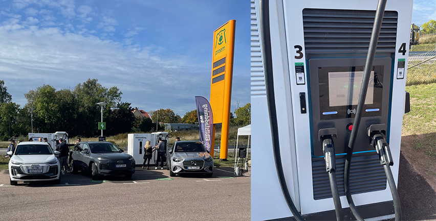 Snabbladdning med batterilager visar vägen för elektrifiering på landsbygden