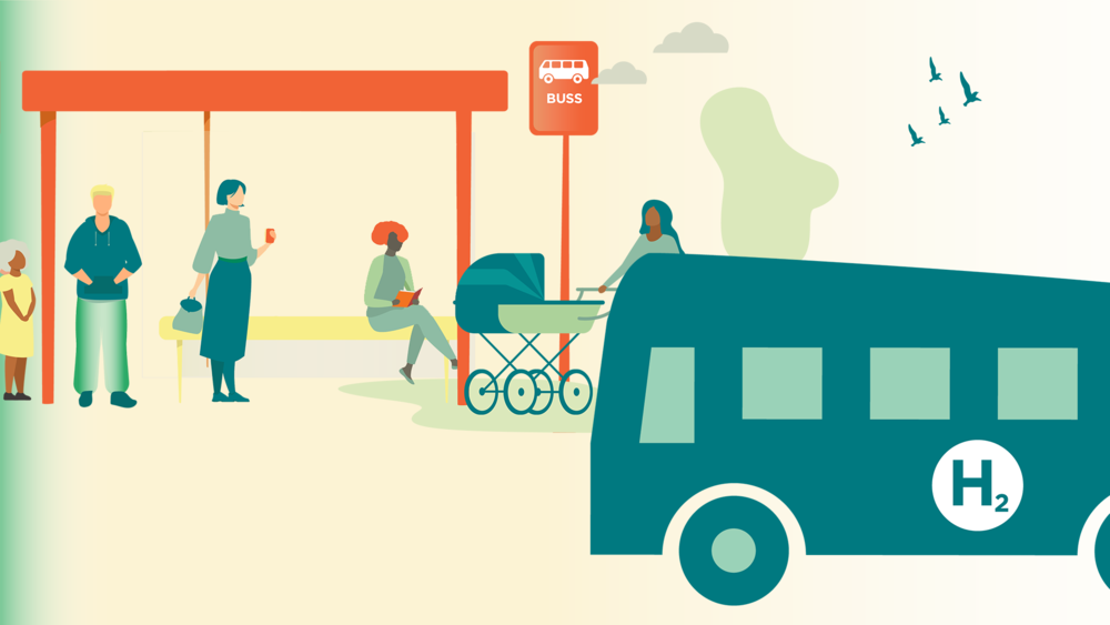 Vätgas - som drivmedel till bussar i kollektivtrafiken