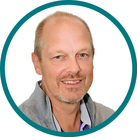 Foto på man (Roger Gunnarsson). 