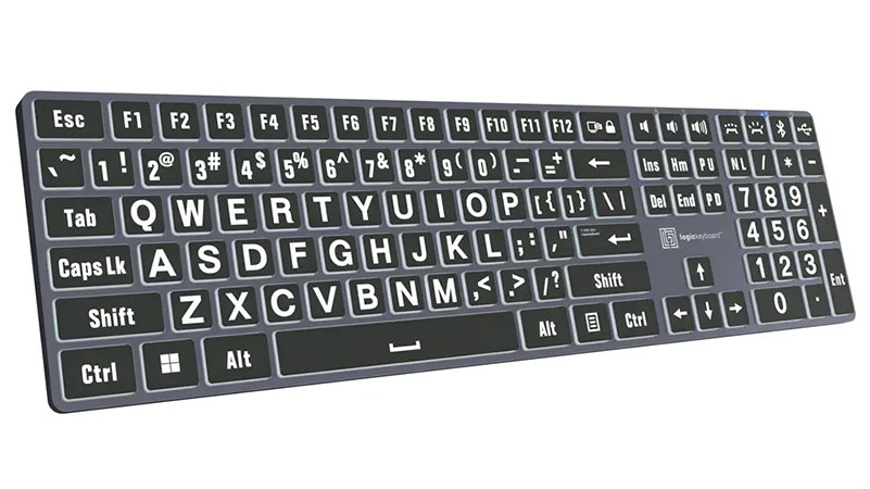 Logic XLPrint Titan tangentbord