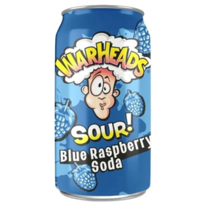 Warheads Sour Soda Blue Raspberry 355ml