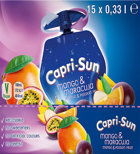 Capri-Sun 33cl Mango&Maracuja - 15st