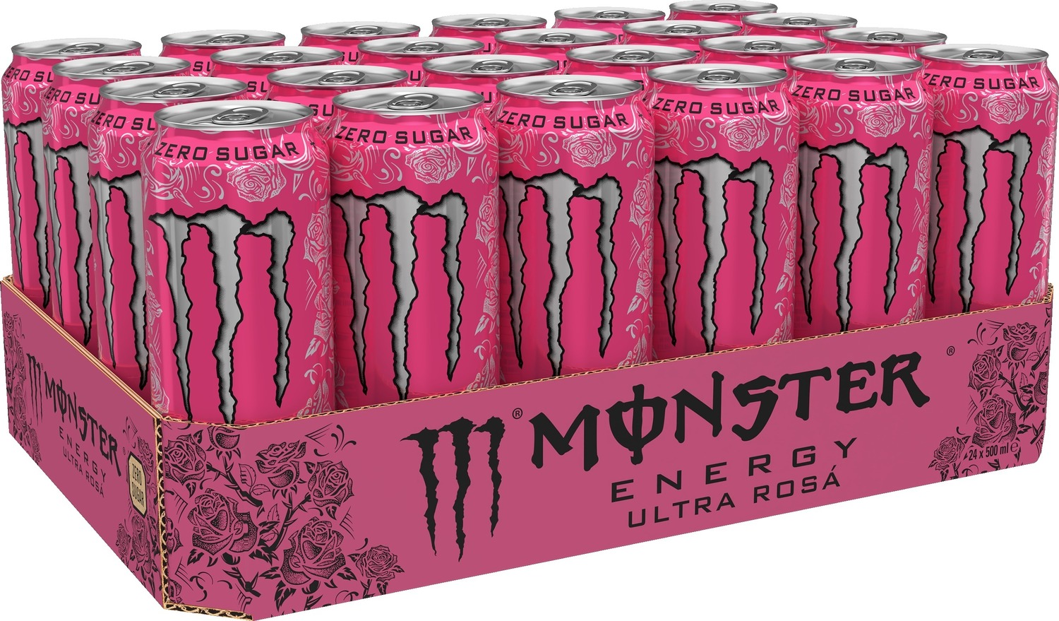 Monster Ultra Rosa 24x 50cl
