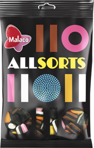 Allsorts Engelsk Lakritskonfekt 400g