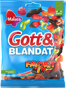 GOTT & BLANDAT FAVORITMIX 140 G