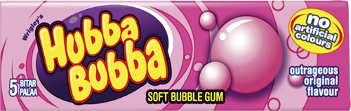 HUBBA BUBBA ORGINAL (ROSA) - 5 st