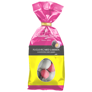 Anthon Berg Marsipanägg Lakrits 124g