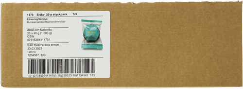 Delicato Biskvi 25-pack