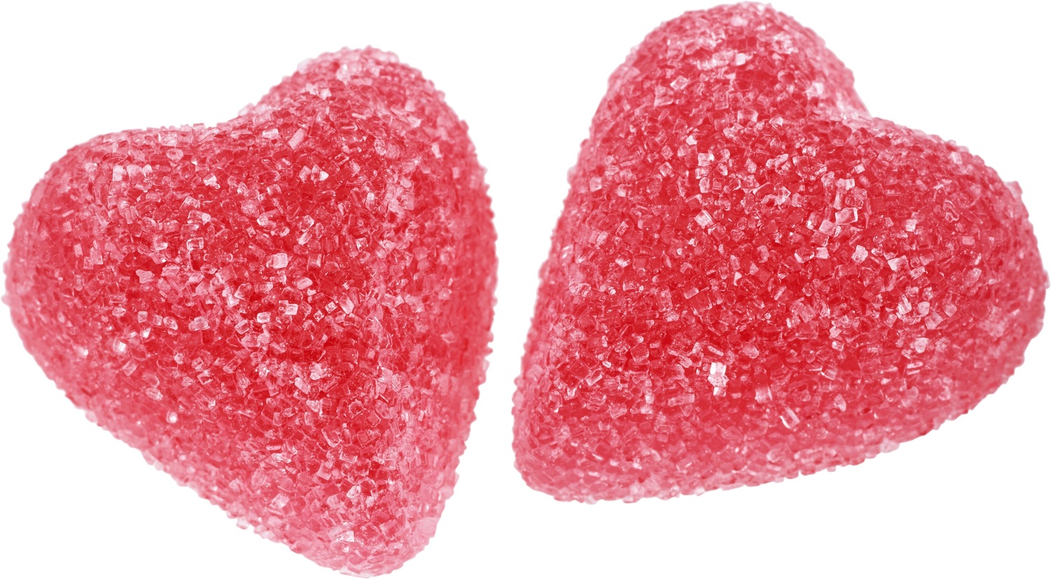 Aroma Röda Hjärtan Sockrade 4kg