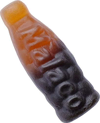 Malaco Mini Cola-Lakritsflaska 3kg