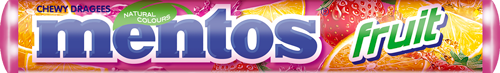 MENTOS FRUKT 3P