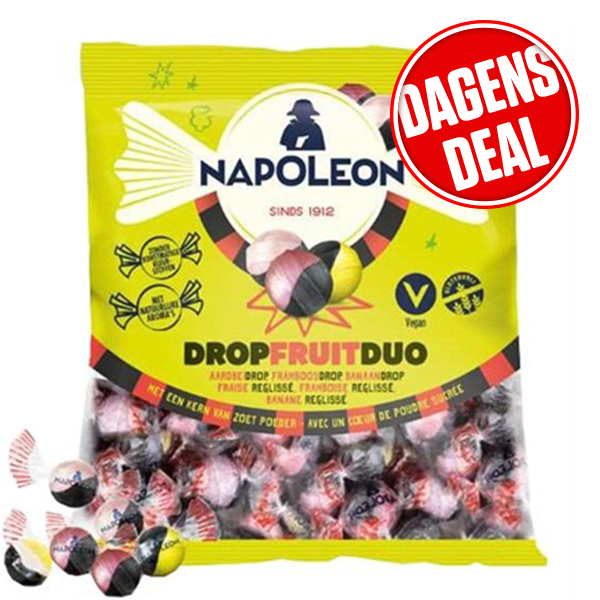 Kanonkulor Fruktlakrits 825g