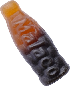 Malaco Mini Cola-Lakritsflaska 3kg