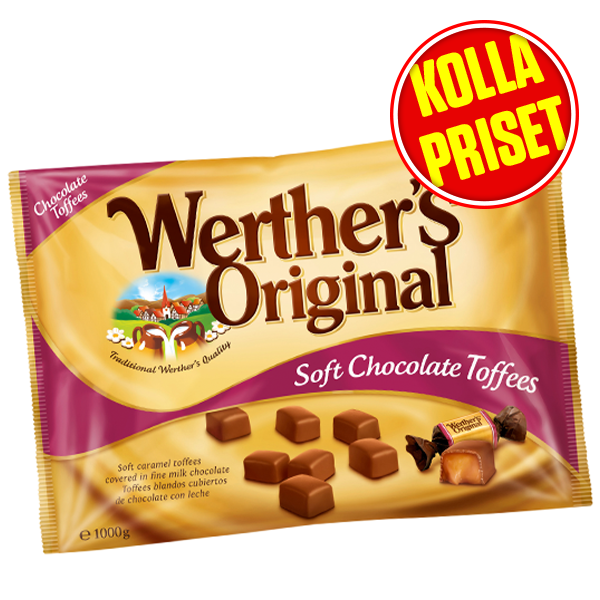 Werther´s Soft Chocolate Toffee 1kg