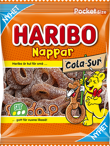 Haribo Sura Colanappar 70g