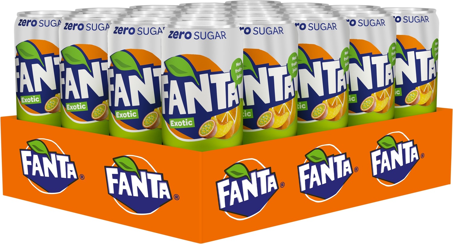 Fanta Exotic Zero 33cl x 20st