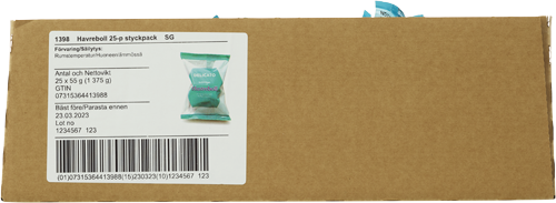 Delicato Havreboll 25-pack