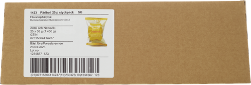 Delicato Pärlboll Singelpackad 25-pack