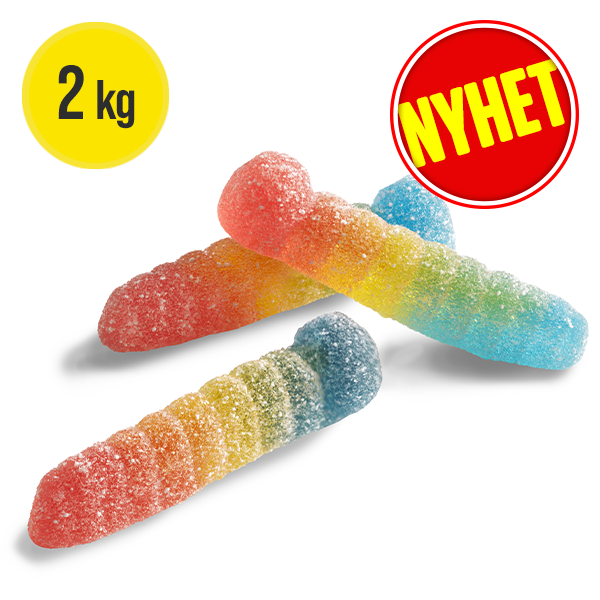 HARIBO Rainbow Worms Sour 2kg