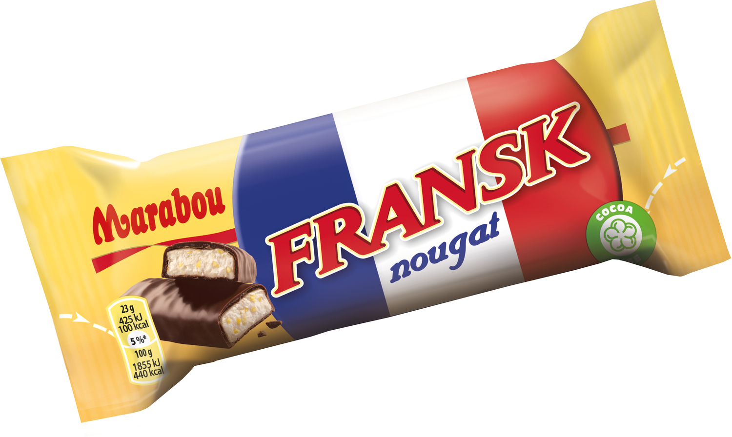 5st - Fransk Nougat Dubbel 46g