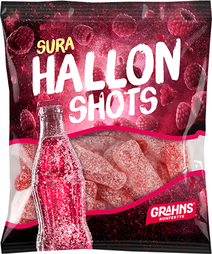 4st - Hallonshots 80g