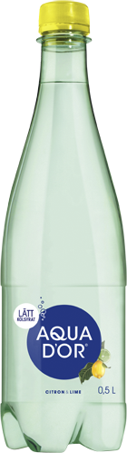 Aquador Citron Kolsyrad 50cl x 12st