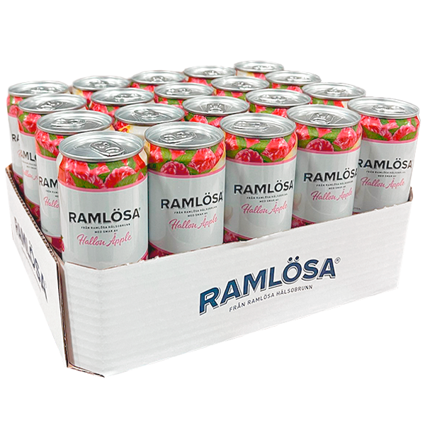 Ramlösa Hallon Äpple 33 cl x 20 st
