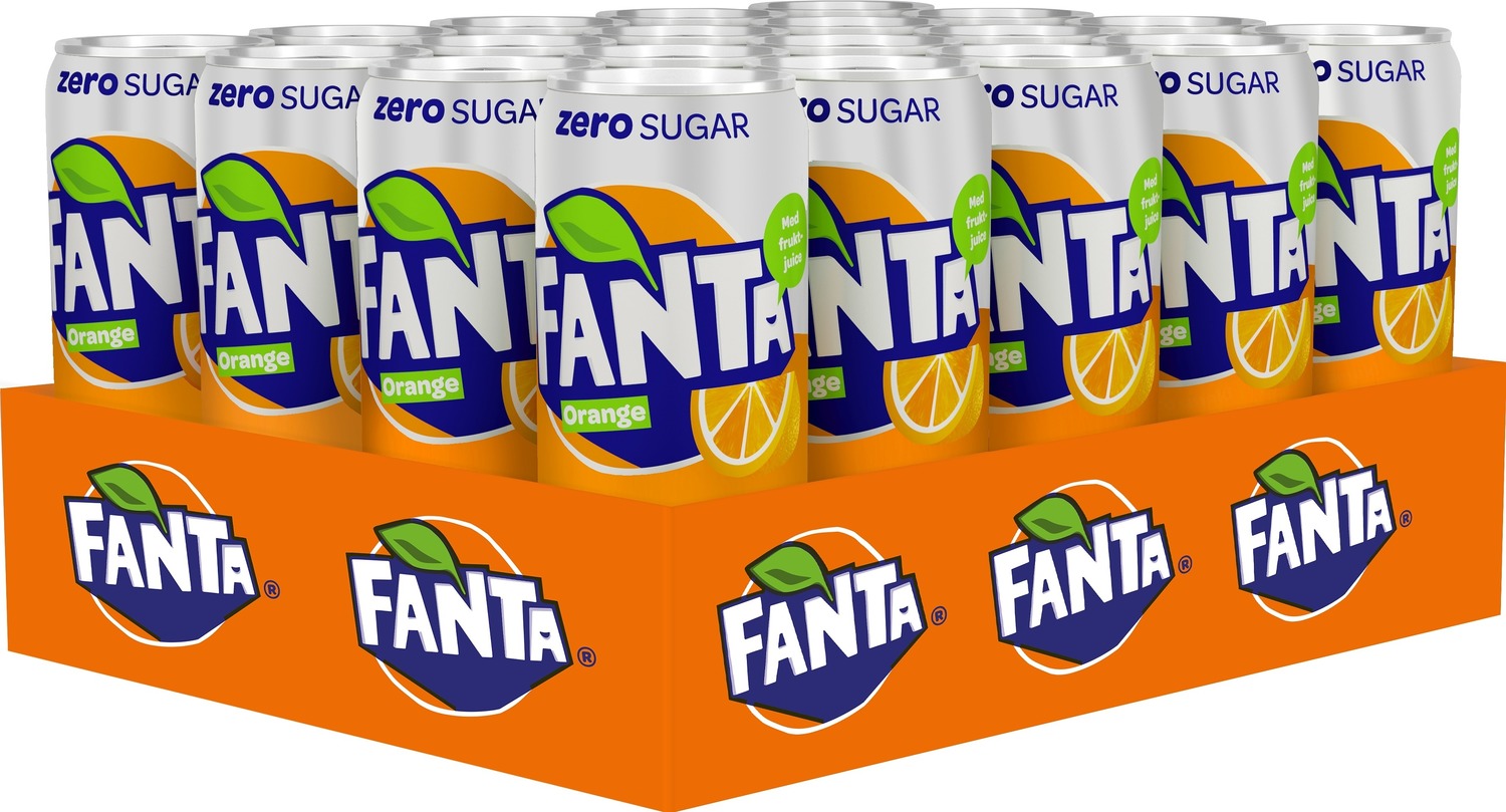 Fanta Orange Zero 33 cl x 20 st