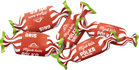 Konfekta Polkakola 1,3kg