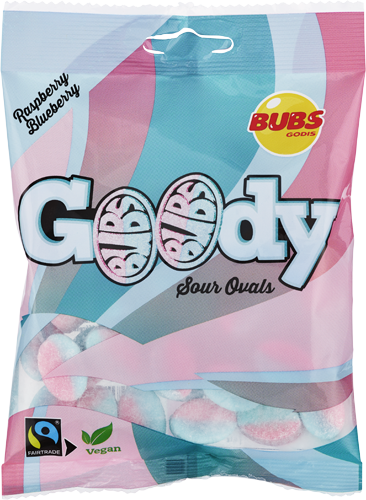 BUBS Goody Raspberry/Blueberry 90g
