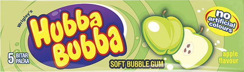 HUBBA BUBBA ÄPPLE – 5 st