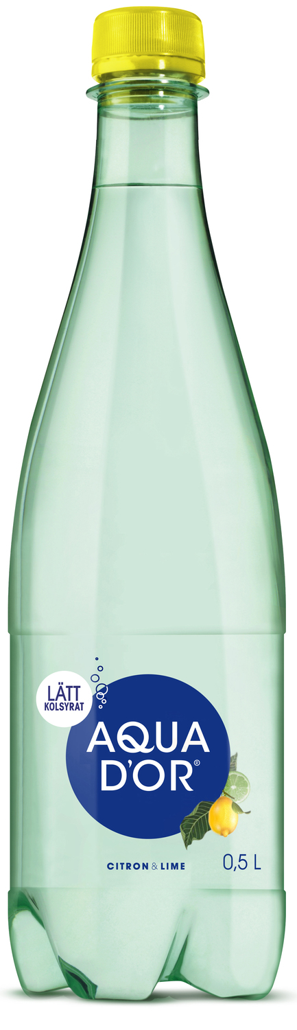 Aquador Citron Kolsyrad 50cl x 12st