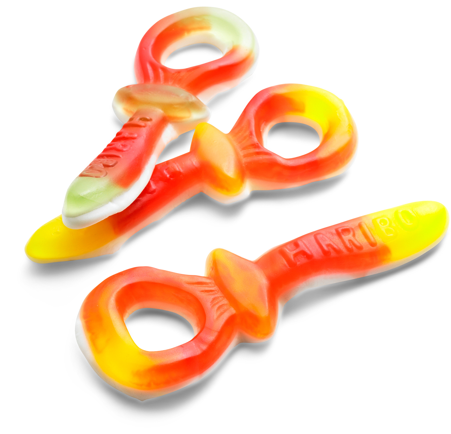 Haribo Jätte Fruktnappar skum 2,5 kg
