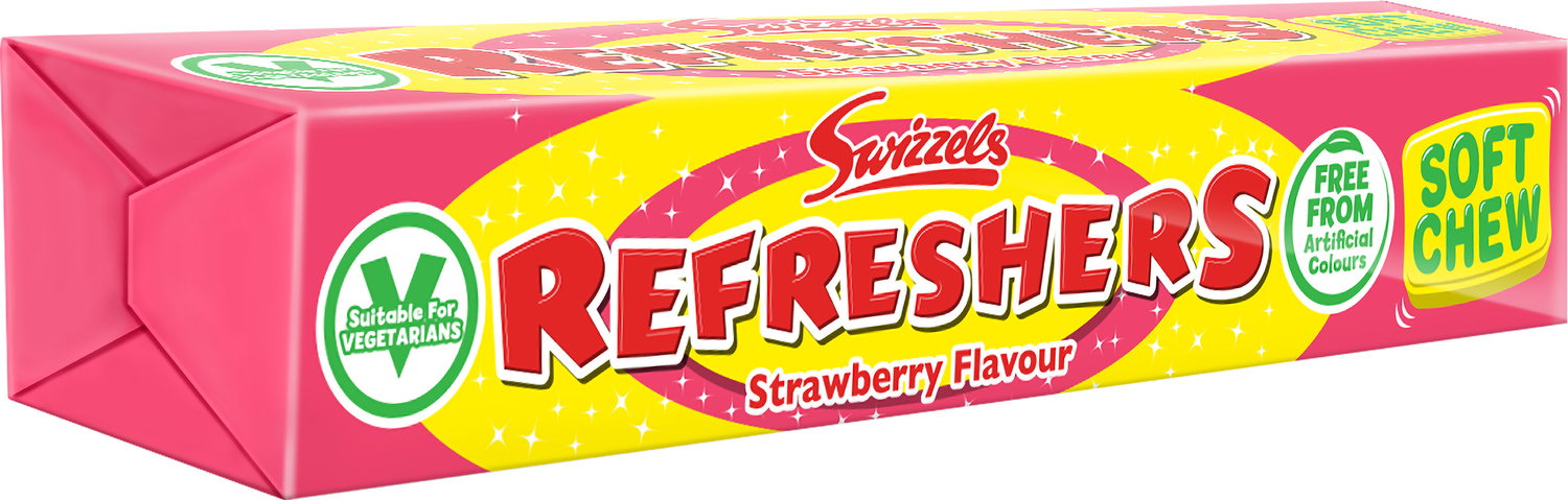 3st - Refreshers Sticks Jordgubb 43g