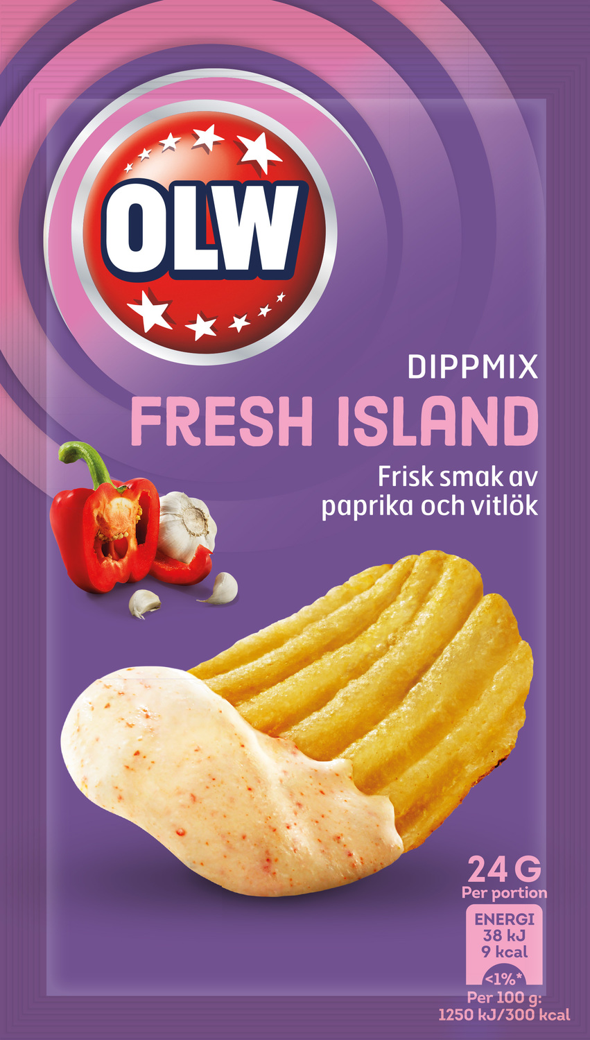 5st - OLW Dippmix Fresh Island 24g
