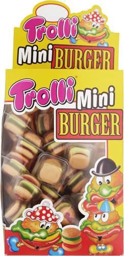 Trolli Party Miniburger 80-pack