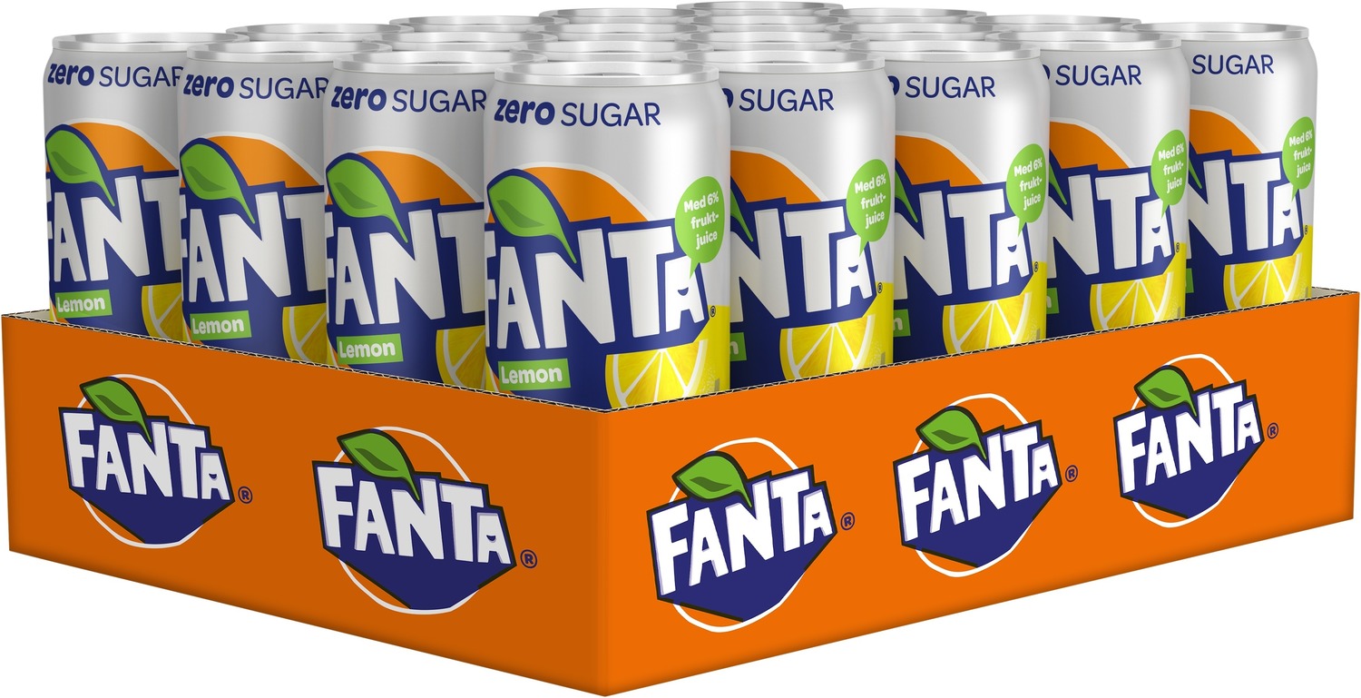 Fanta Lemon Zero 33cl x 20st