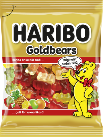 5st - Guldbamsar 80g
