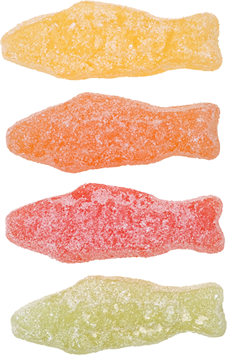 Syrlig Pastellfisk 3,2 kg