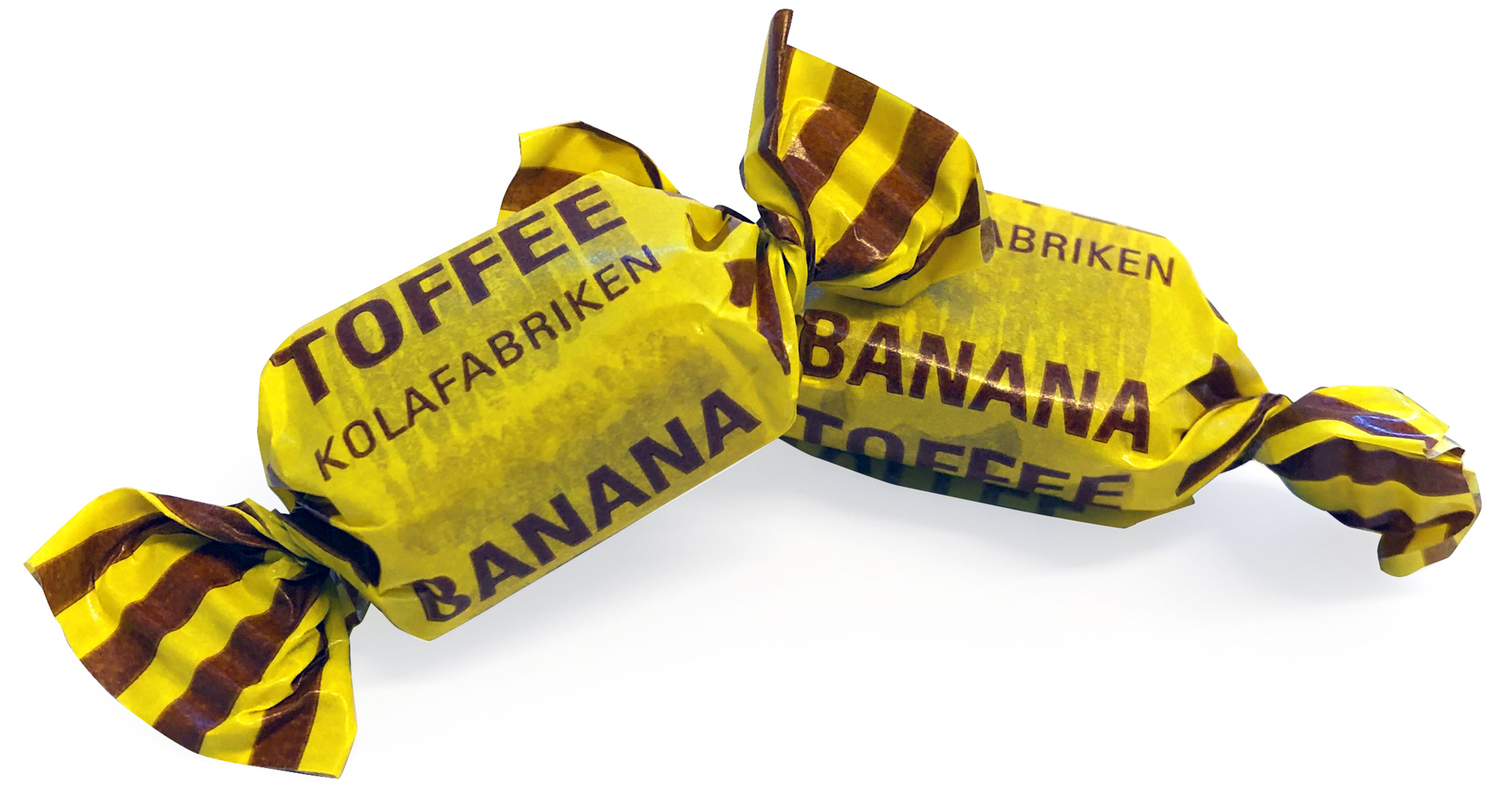 BANANA TOFFEEKOLA 4 KG KART