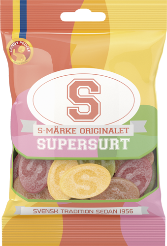 3st - S-Märke Supersurt 80g