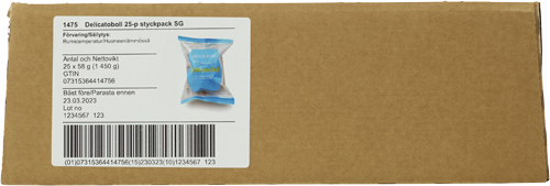 Delicatoboll 25-pack